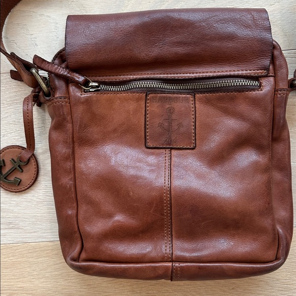 Harbour 2nd Brown Leather Crossbody Bag - Picture 3 of 11